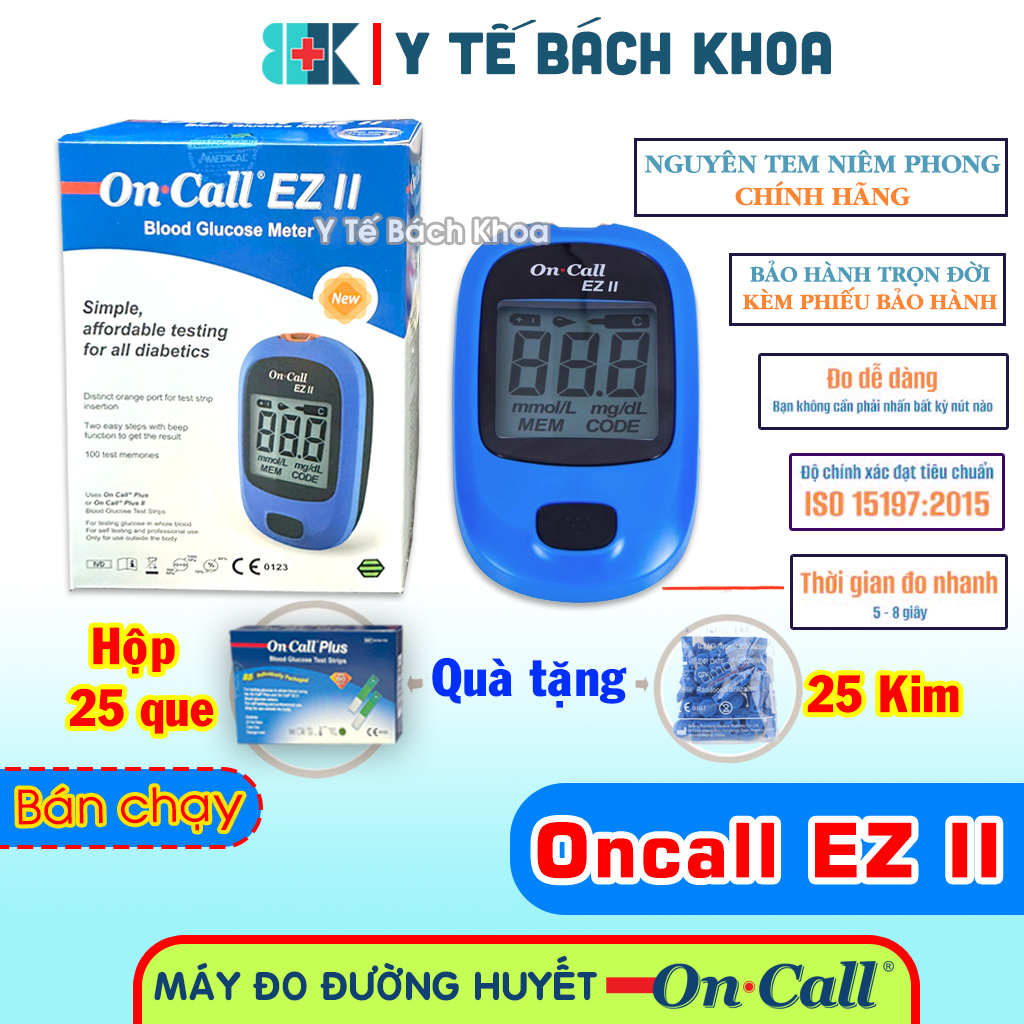 Máy đo đường huyết ON CALL EZ II - MỸ