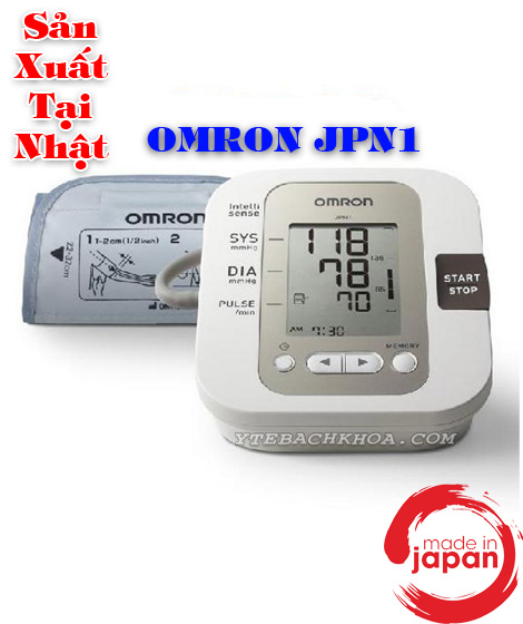 Máy đo huyết áp bắp tay tự động Omron JPN1