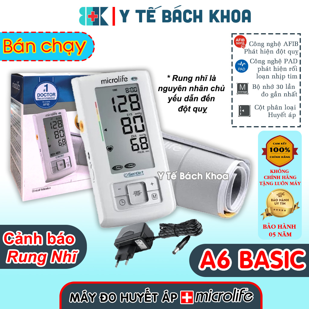 Máy đo huyết áp Microlife BP A6 Basic