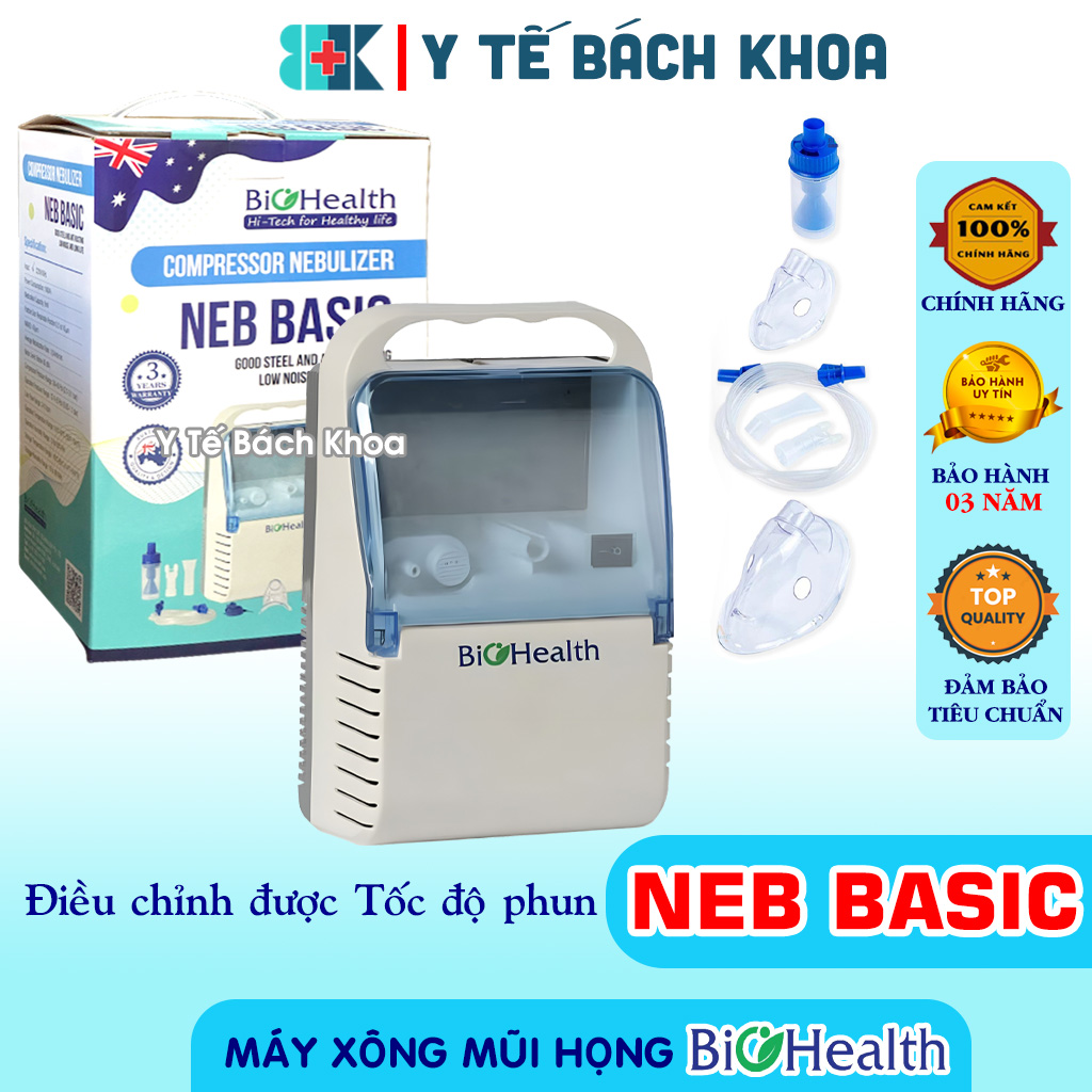 MÁY XÔNG MŨI HỌNG BIOHEALTH NEB BASIC