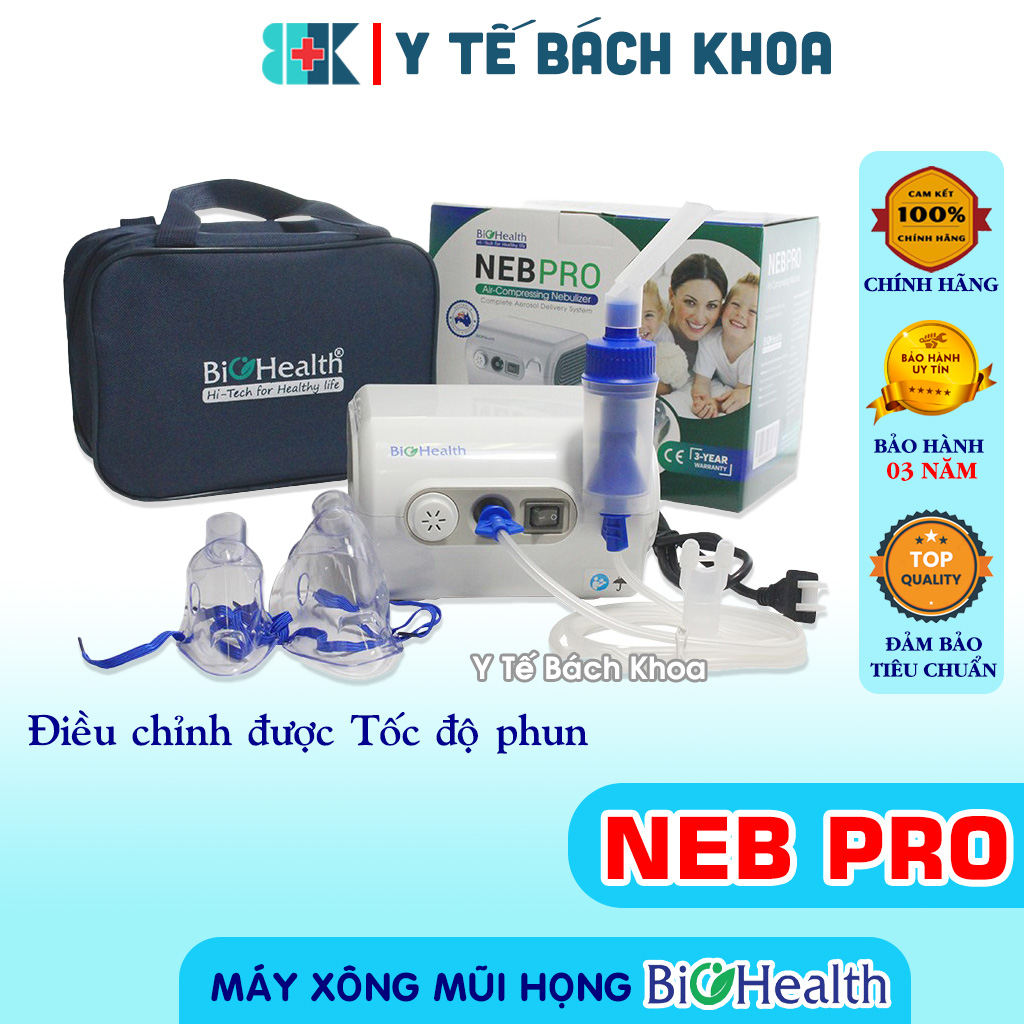 MÁY XÔNG MŨI HỌNG BIOHEALTH NEB PRO